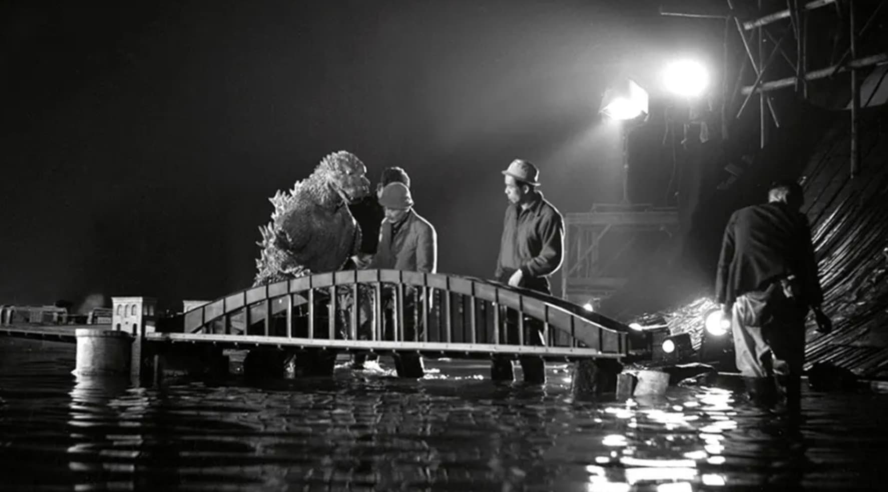 tournage godzilla 1954